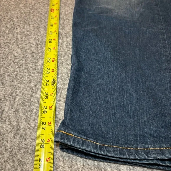 Levi’s 505 Men’s Straight Leg Jeans W40x30 Dark Blue Wash Stretch - Picture 8 of 9